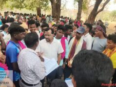 गमपुर में सेचुरेशन शिविर का निरीक्षण, अधिकारियों ने योजनाओं का लाभ पहुंचाने दिए निर्देश