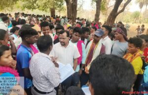 गमपुर में सेचुरेशन शिविर का निरीक्षण, अधिकारियों ने योजनाओं का लाभ पहुंचाने दिए निर्देश