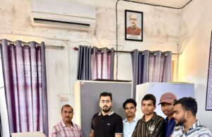 छात्र संघ चुनाव बहाली को लेकर NSUI प्रदेश सचिव ने सौंपा ज्ञापन