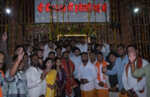 दंतेवाड़ा आगमन पर भाजयुमो प्रदेश अध्यक्ष राहुल टिकरिहा का युवा मोर्चा के कार्यकर्ताओं ने किया गरिमामय स्वागत