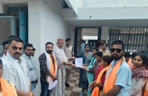 बिलासपुर मुख्य मार्ग स्थित शराब दुकान को हटाने की मांग, विश्व हिंदू परिषद , बजरंगदल और मातृशक्ति दुर्गावाहिनी ने कलेक्टर और पुलिस अधीक्षक को सौंपा ज्ञापन