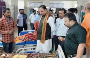 “मरीजों की सेहत से समझौता नहीं” – स्वास्थ्य मंत्री श्याम बिहारी जायसवाल का मनेन्द्रगढ़ सिविल अस्पताल में औचक निरीक्षण