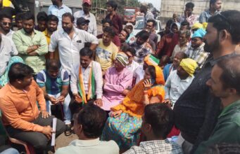 कोरबा–कुसमुंडा मार्ग पर कांग्रेस का साढ़े 4 घंटे चक्काजाम, फोरलेन निर्माण पर 20 अप्रैल से काम शुरू करने का आश्वासन
