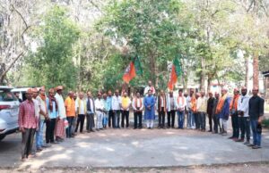 गांव चलो बस्ती चलो अभियान के तहत विधायक मरपच्ची पहुंचे भाजपा मण्डल सेमरा के बस्तीबगरा