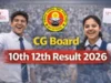 छत्तीसगढ़ बोर्ड रिजल्ट 2026: 10वीं–12वीं का इंतजार खत्म, कल दोपहर 2:30 बजे घोषित होंगे परिणाम