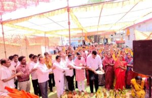 कलश यात्रा निकाल कर धूमधाम से मनाई गई माता कर्मा जयंती