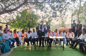 जगदलपुर विधानसभा के कोलावाड़ा एवं चेचालगुर के वार्षिक चैत्र मेला में शामिल हुयें भाजपा प्रदेश अध्यक्ष एवं विधायक श्री किरण देव