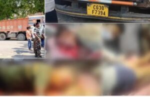 अनियंत्रित बॉक्साइट ट्रक की चपेट में आए युवक की मौत, परिजनों में मचा कोहराम