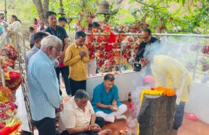 गर्दनपाट देव धाम और लुचकी घाट काली मंदिर का भव्य भूमि पूजन, विकास की नई शुरुआत
