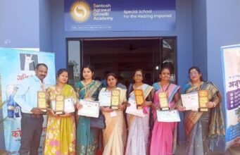 सक्षम दिव्यांगों के लिए समर्पित राष्ट्रीय संगठन द्वारा मातृशक्ति सम्मान समारोह का आयोजन
