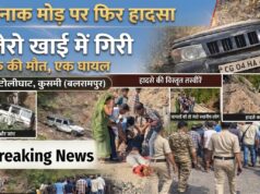 जामटोली घाट बना ‘मौत का मोड़’: डिवाइडर नहीं, फिर दर्दनाक हादसा — बोलेरो खाई में गिरी, युवक की मौके पर मौत