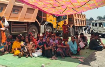 कोरबा: पुनर्वास और रोजगार की मांग पर नराईबोध के ग्रामीणों का हल्लाबोल, भठोरा फेस का काम ठप