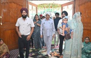 बैसाखी के पावन अवसर पर कोरबा में सिख समाज के बीच पहुंचे कैबिनेट मंत्री लखनलाल देवांगन, गुरुद्वारा में मत्था टेककर लिया आशीर्वाद—सेवा, सौहार्द और विकास का दिया संदेश