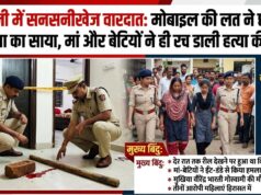 रायपुर से दिल दहला देने वाली वारदात: मोबाइल रील देखने से मना करने पर पत्नी और बेटियों ने कर दी घर के मुखिया की हत्या