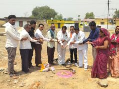 सिंधोरा में 10 लाख से बनेगा सामुदायिक भवन, भूमि पूजन के साथ निर्माण कार्य शुरू
