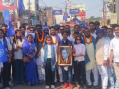 चांपा में बाबा साहब की 135वीं जयंती पर निकली भव्य शोभा यात्रा और बाइक रैली, सर्व एकता मंच का सफल पांचवां आयोजन