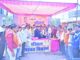 उद्योग मंत्री का शीतल शरबत वितरण केंद्र घंटाघर में प्रारंभ, राहगीरों को शरबत की वितरित