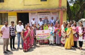 कमला नेहरू कॉलेज के एमएसडब्ल्यू छात्राओं ने किया प्रशांति वृद्धाश्रम का भ्रमण, बुजुर्गों की देखभाल की विधियों से हुए रूबरू