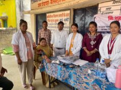 बलसेड़ी में ‘मन की बात’ श्रवण के साथ स्वास्थ्य शिविर और जन चौपाल का आयोजन, शिव मंदिर जीर्णोद्धार का भूमि पूजन