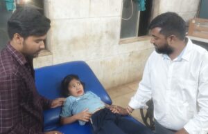 कुसमी में हिट एंड रन: बाइक की टक्कर से बच्ची घायल, चालक फरार
