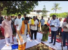 कैबिनेट मंत्री ने किया 2 करोड़ 83 लाख रुपयों के निर्माण कार्यों का भूमिपूजन।