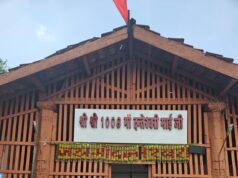 मां दंतेश्वरी ने सुन ली अपने बेटे संतोष की पुकार, शीश झुकाने पहुंचे सांसद संतोष पांडे