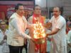 श्री सिद्ध हनुमान मंदिर की १५६ वीं महाआरती में पंडित लाला उपाध्याय हुए शामिल