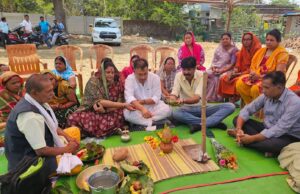 अजिरमा में 25 लाख के विकास कार्यों का भूमिपूजन, ग्रामीणों को मिलेगी बेहतर सुविधा