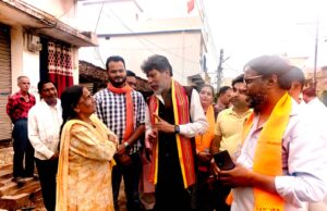 क्षेत्र का विकास , सुशासन एवं जनसेवा भाजपा का संकल्प किरण देव