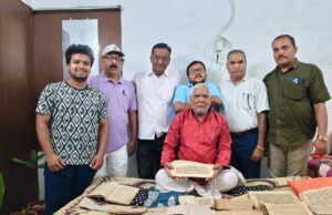दुर्गा सप्तशती,यजुर्वेद के सूक्त, सविच्छेद रुद्राभिषेक जैसी दुर्लभ पांडुलिपियां मिली