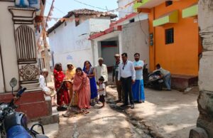 4.50 लाख की लागत से रामपुर में बनेगा नाली, जिला पंचायत सभापति पूजा राजू सिन्हा के कर कमलों से हुआ भूमि पूजन