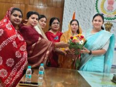 जिले के नवपदस्थ कलेक्टर पद्मिनी भोई से विधायक उत्तरी जांगड़े व कांग्रेस वरिष्ठजनों की सौजन्य मुलाकात