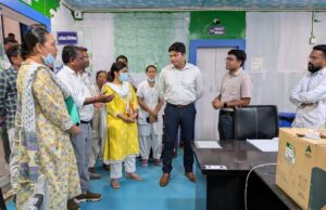 जनसेवा का संवेदनशील चेहरा: नवपदस्थ कलेक्टर विश्वदीप ने जिला चिकित्सालय का किया प्रथम निरीक्षण