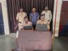 * हाई स्कूल मड़वा में चोरी करने वाले दो नाबालिक सहित 03 आरोपी चढ़े कोतवाली पुलिस के हत्थे