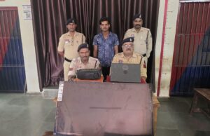 * हाई स्कूल मड़वा में चोरी करने वाले दो नाबालिक सहित 03 आरोपी चढ़े कोतवाली पुलिस के हत्थे