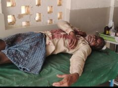 जमीन में बंटवारा मांगने को लेकर पिता ने बेटे पर टांगी से प्राण घातक हमला कर किया घायल गंभीर अवस्था मे जिला अस्पताल रेफर।