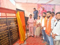 लखन लाल ने किया बालको कूलिंग टॉवर से रिस्दा पुल तक के नाली निर्माण का शिलान्यास