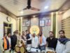 किरण सिंह देव को बधाई देने पहुंची टीम संजय पांडे