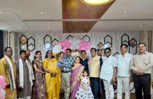 केंद्रीय अध्यक्ष ऊषा पटेल ने अघरिया बंधुओं से किया सौजन्य भेंट