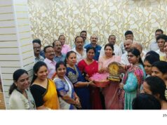 श्रीनगर चौक पर गूंजा जय साईं राम: राज्यसभा सांसद लक्ष्मी वर्मा ने की महाआरती