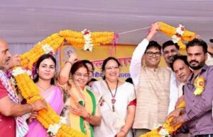 अघरिया समाज के बल सभा में सामुदायिक भवन का लोकार्पण…