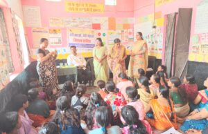 बेटी बचाओ बेटी पढ़ाओ अंतर्गत बलौदा के ग्राम पंचायत चारपारा में विशेष कार्यक्रम का किया गया आयोजन