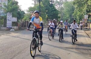 विश्व साइकिल दिवस पर मनेन्द्रगढ़ बना फिटनेस और पर्यावरण जागरूकता का केंद्र