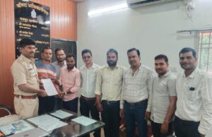 पत्रकार से बदतमीजी जान से मारने की धमकी शिकायत पर तत्काल आरोपी के ऊपर एफ आई आर