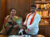 गौरवपूर्ण क्षण: जिला पंचायत उपाध्यक्ष भीखम सिंह ठाकुर ने सांसद रूपकुमारी चौधरी से की सौजन्य भेंट, नॉर्वे दौरे की दी बधाई