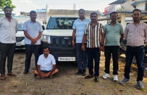 महाराष्ट्र नागपुर ग्रामीण थाना मऊदा क्षेत्रअंतर्गत चोरी बोलेरो वाहन को साइबर सेल टीम की मदद से किया गया बरामद।