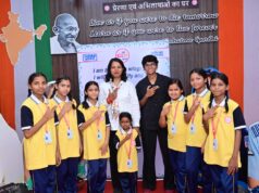 एनटीपीसी कोरबा की बालिका सशक्तिकरण अभियान 2026 पहल के तहत बालिकाएं प्रतिष्ठित खेल हस्तियों से मिलीं।
