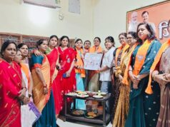 मोदी सरकार के 12 साल का भव्य उत्सव, महिला शक्ति ने रंगों और विचारों से गिनाईं उपलब्धियां