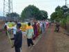6 लाख मेट्रिक टन पायलट प्लान की मांग को लेकर जनविकास कल्याण समिति ने निकाली मशाल रैली