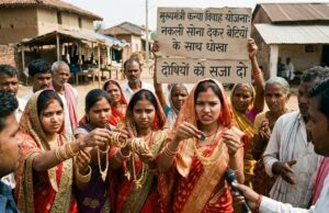 गरीब बेटियों के सम्मान से खिलवाड़, सामूहिक विवाह में बांटे गए जेवर निकले नकली
